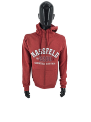 Nassfeld 2280 Zip Hoodie Men – Classic, red