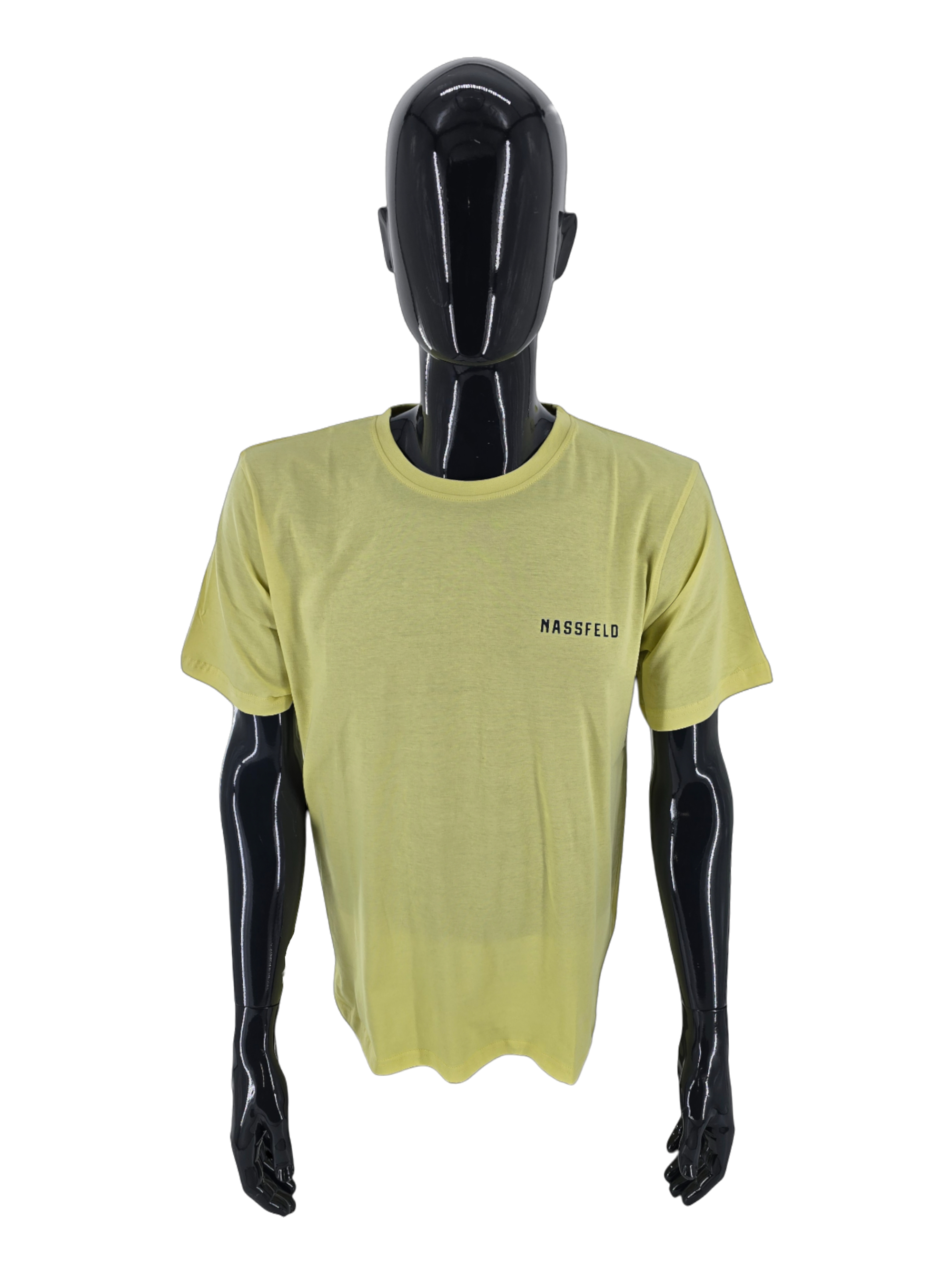 Nassfeld Soft Yellow T-Shirt – Relaxed Fit (Men)