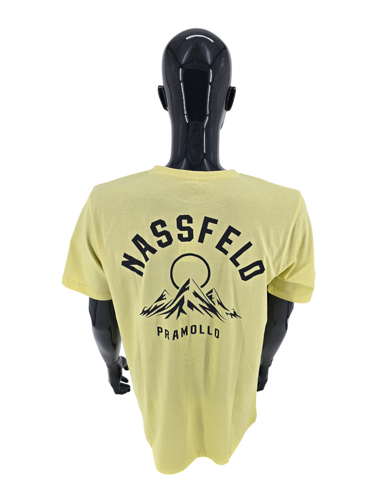 Nassfeld Soft Yellow T-Shirt – Relaxed Fit (Men)