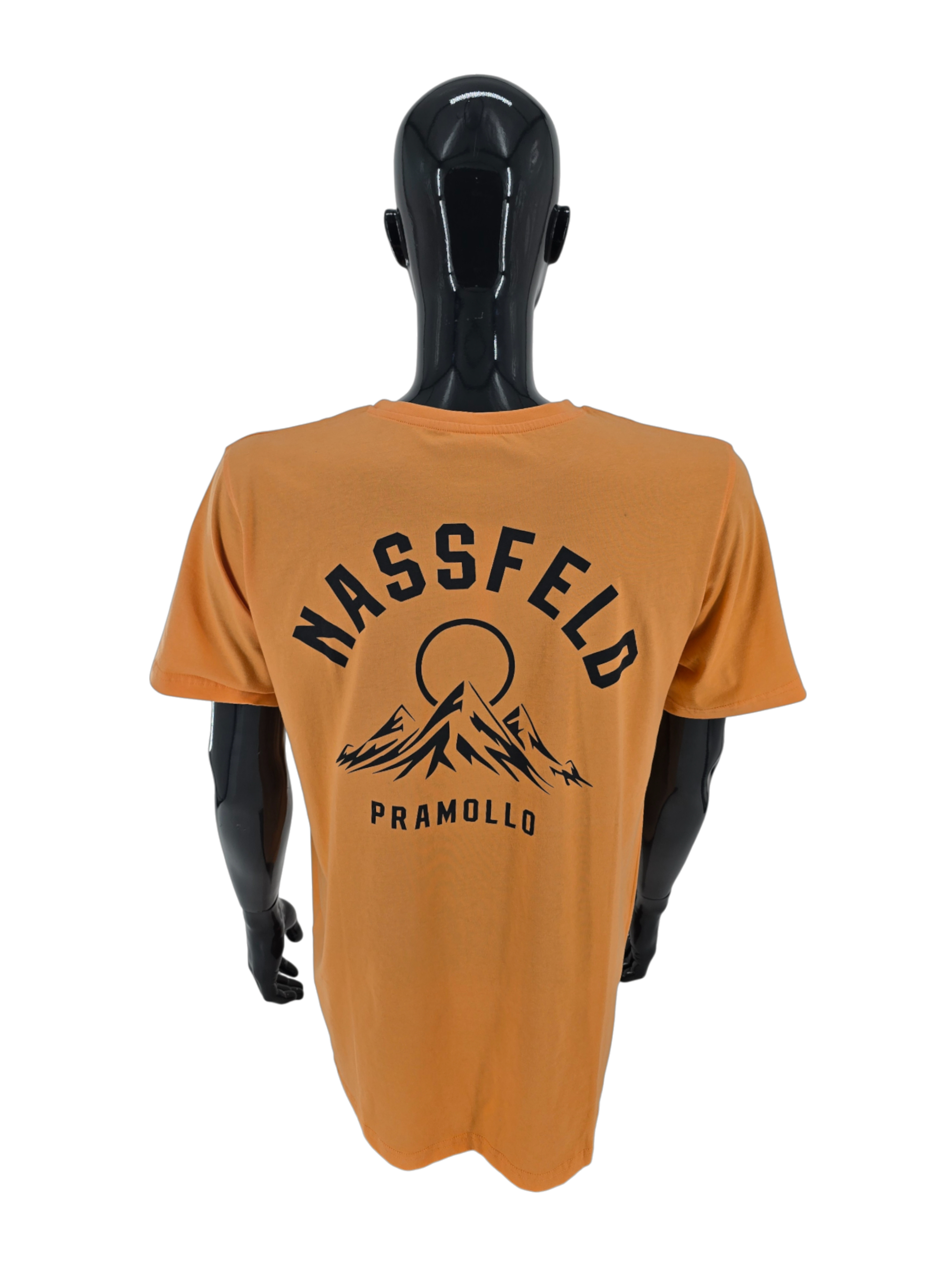 Nassfeld Soft Orange T-Shirt – Relaxed Fit (Men)