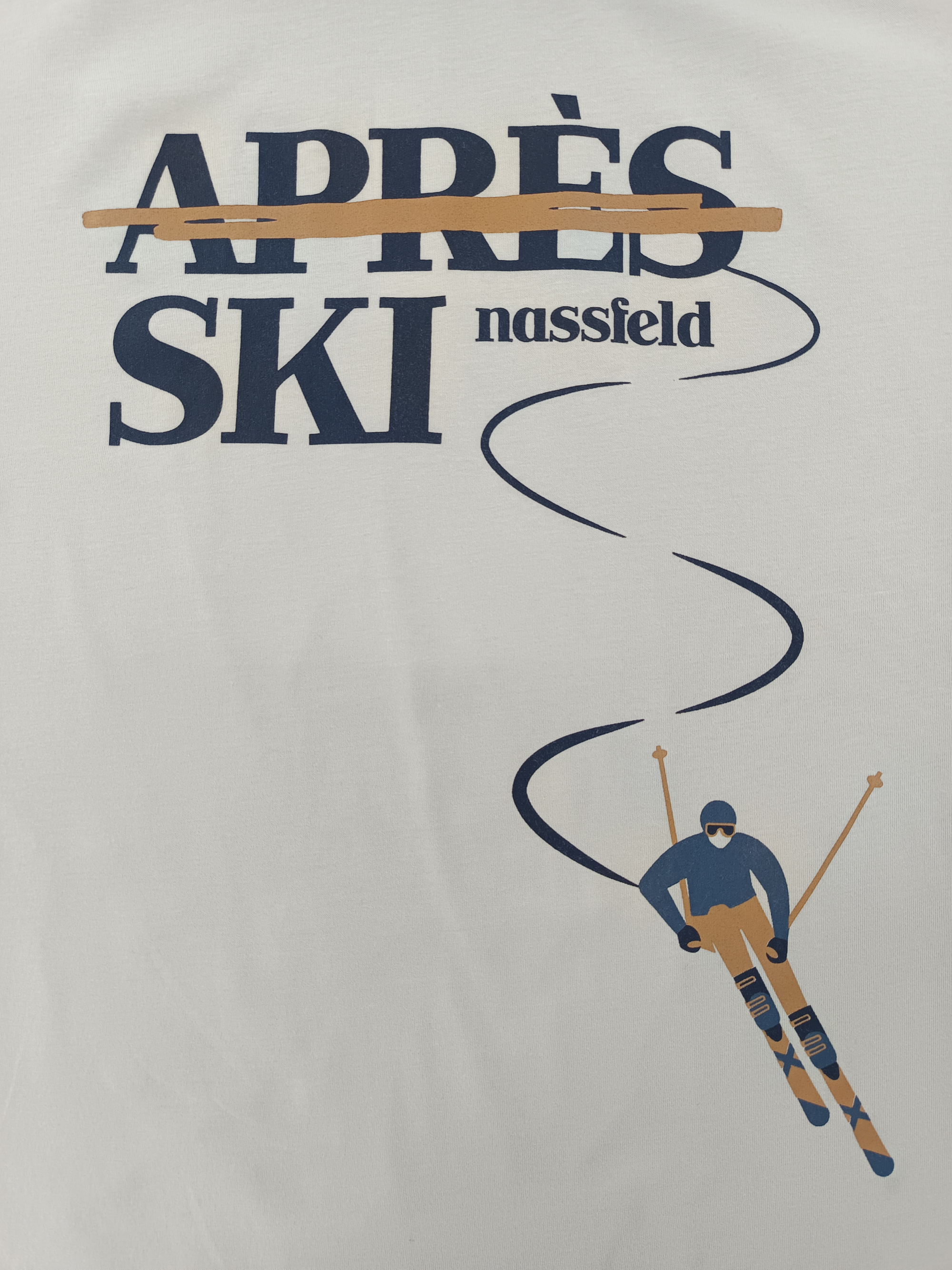 Nassfeld „No Après Ski“ T-Shirt – Relaxed Fit (Men)