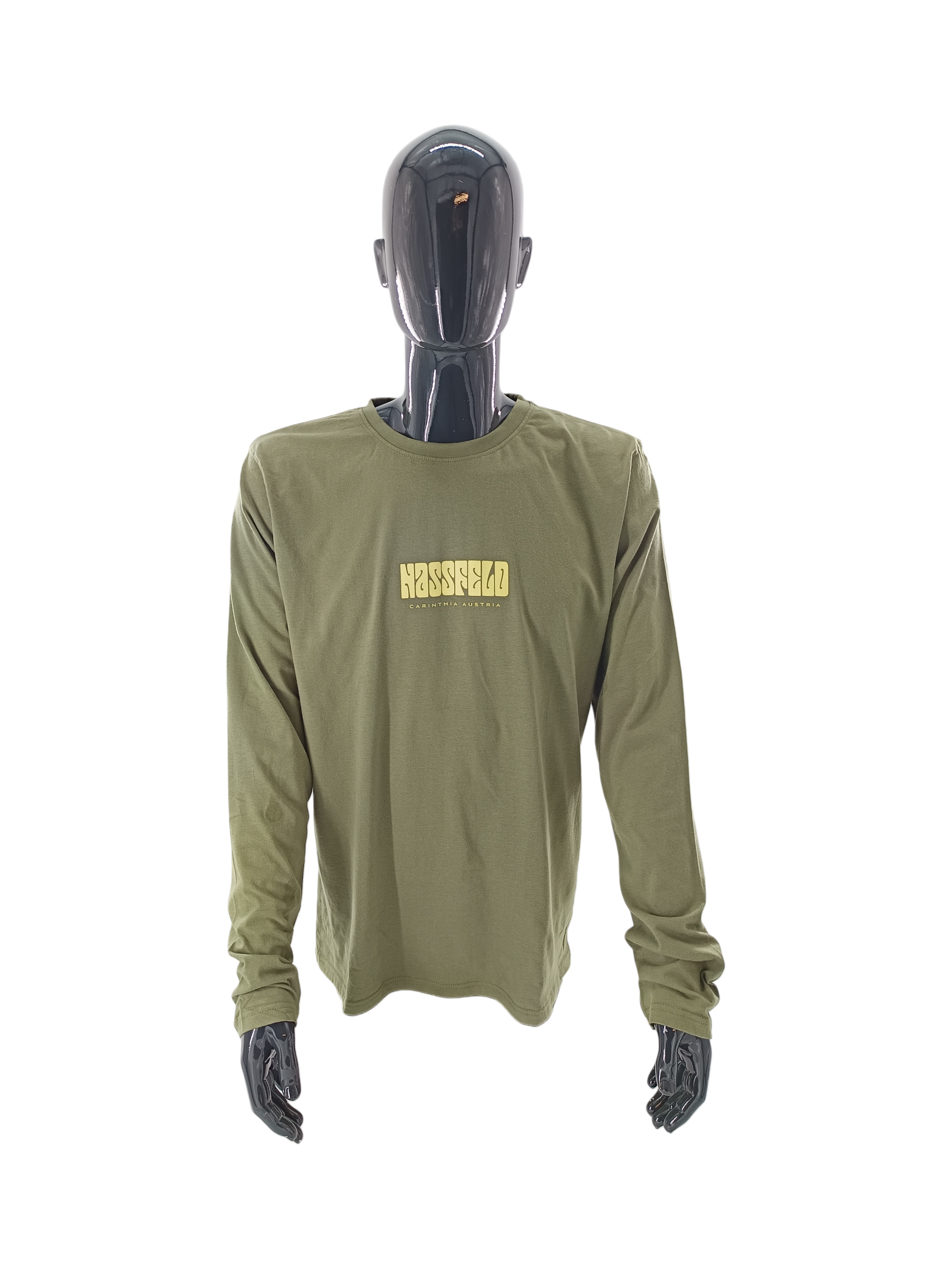 Nassfeld „SoulFull“ Longsleeve – Relaxed Fit (Men), olive